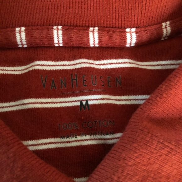 VanHuesen Mens Size Medium Short Sleeve Shirt - Picture 2 of 3